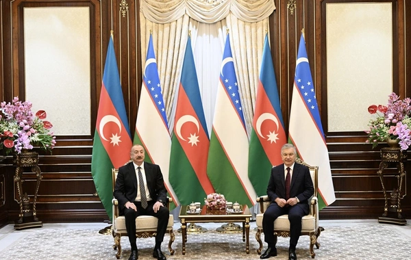 Azərbaycan və Özbəkistan prezidentlərinin təkbətək görüşü olub