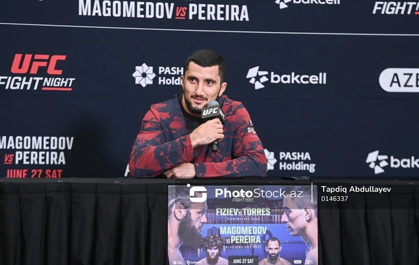 Фарман Гасанов прокомментировал победу на турнире UFC в Баку
