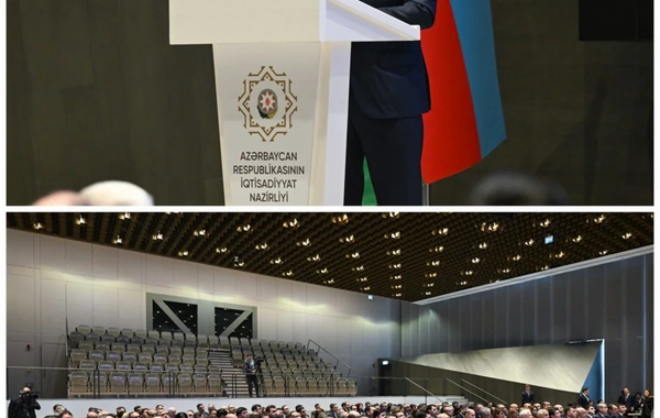 İqtisadiyyat Nazirliyinin əməkdaşlarına medallar təqdim edilib