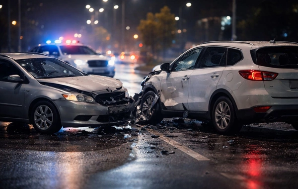 Siyəzəndə yol qəzasında bacı-qardaş ölüb