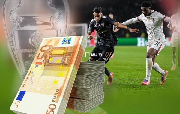 Qarabağın Çelsi ilə oyundan sonra qazandığı məbləğ məlum oldu
