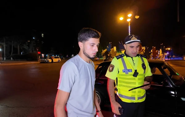 Polis bu şəhərdə 58 mindən çox protokol yazıb