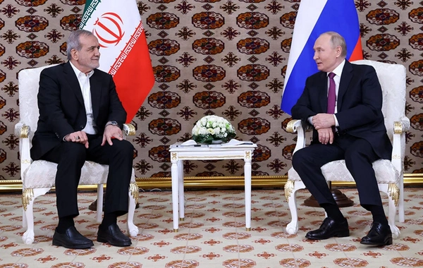 Путин встретился с иранским коллегой