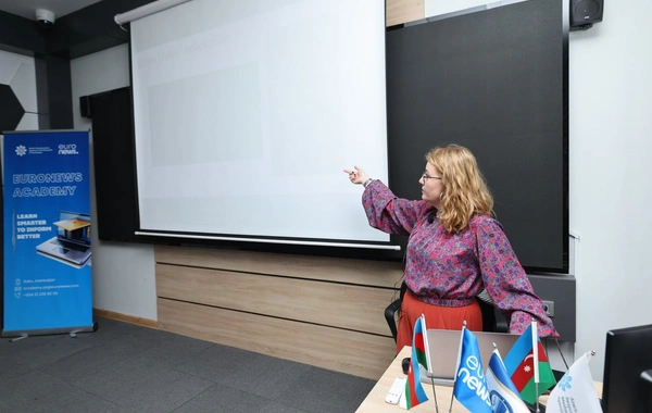 "Euronews Academy" çərçivəsində keçirilən "Rəqəmsal Jurnalistika" təlim proqramı yekunlaşıb