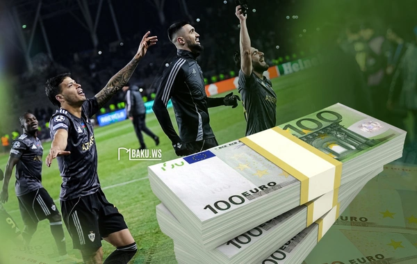 Qarabağ iki oyuna görə 7 milyon avro QAZANDI