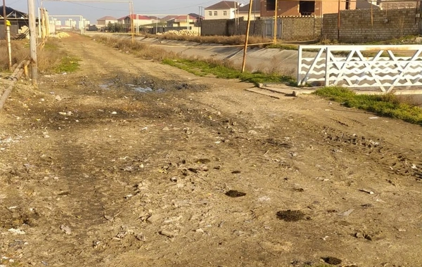 Bakıda su kanalının ətrafında yaranmış antisanitar vəziyyət aradan qaldırılıb