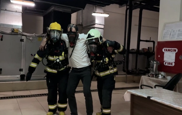 FHN Qəbələ aeroportunda təlim keçirib