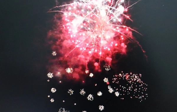 Xankəndidə Zəfər atəşfəşanlığı