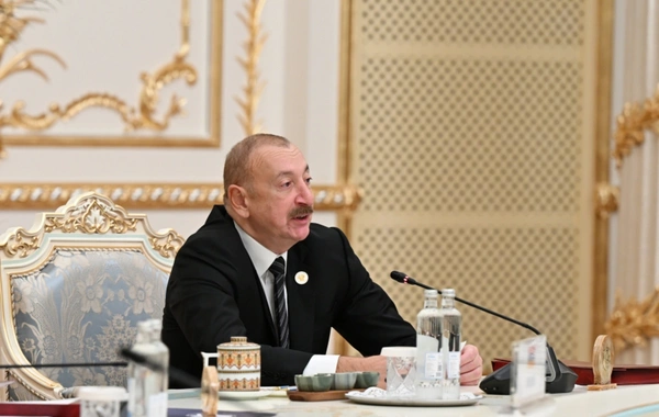 Президент Ильхам Алиев на заседании Совета глав государств СНГ рассказал о развитии Лачына