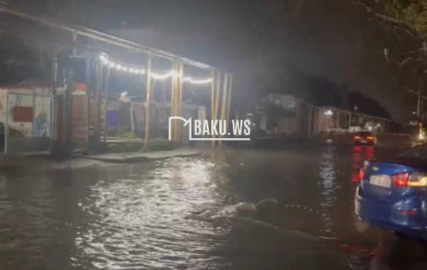 Biləcəridə aramsız yağan yağışın fəsadları