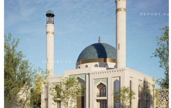 Cəbrayıl şəhər məscidinin ilkin layihəsi məlum olub
