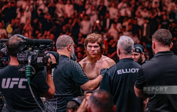 Bakıda tarixi UFC gecəsi: Fiziyevdən möhtəşəm qələbə - FOTOREPORTAJ