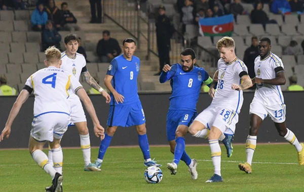 Лига наций УЕФА: сборная Азербайджана проиграла Швеции