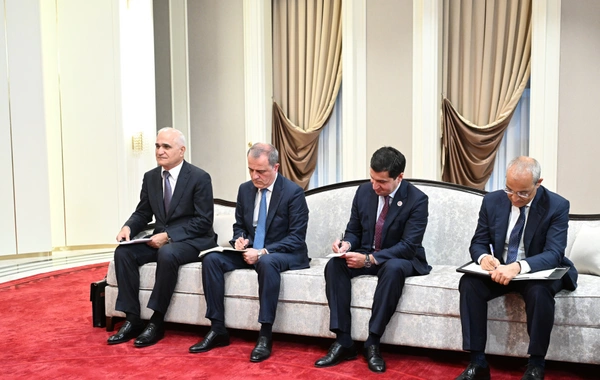 Bişkekdə Azərbaycan və İran prezidentlərinin görüşü keçirilib