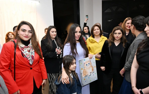 Leyla Aliyeva attended the exhibition "A House with a View of the Landscape"