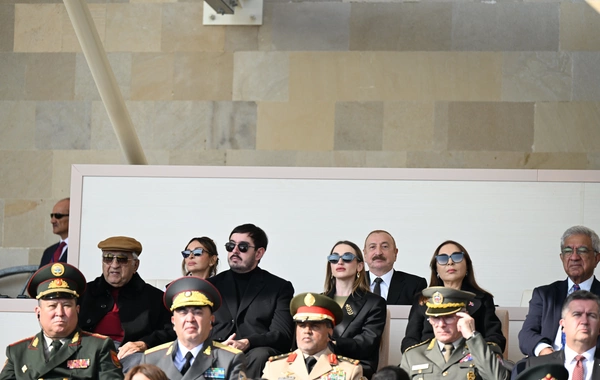 Vətən müharibəsində Qələbənin beşinci ildönümünə həsr olunmuş Hərbi parad keçirilib