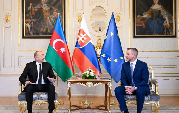 Состоялась встреча президентов Азербайджана и Словакии в формате один на один
