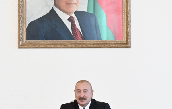 İlham Əliyev Bakıda keçirilən beynəlxalq konfransların iştirakçılarını qəbul edib