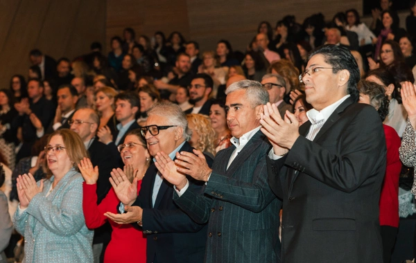 Placido Domingo performed at the Heydar Aliyev Center