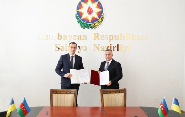 Ukrayna və Azərbaycan səhiyyə nazirləri saziş imzalayıb, əməkdaşlıq genişləndirilir Ukrayna və Azərbaycan səhiyyə nazirləri saziş imzalayıb, əməkdaşlıq genişləndirilir