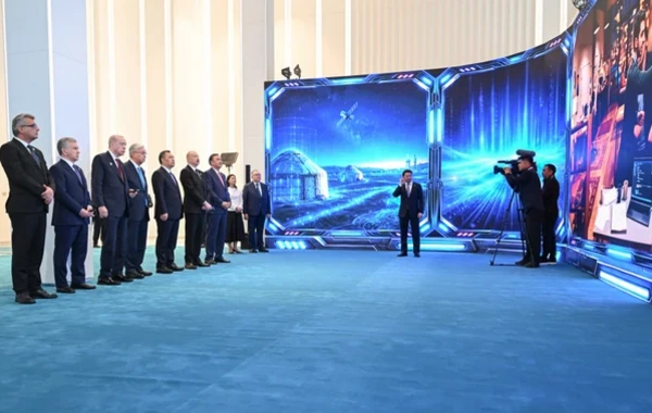 İlham Əliyev Türk Sivilizasiyası Mərkəzinin təməlqoyma mərasimində iştirak edib