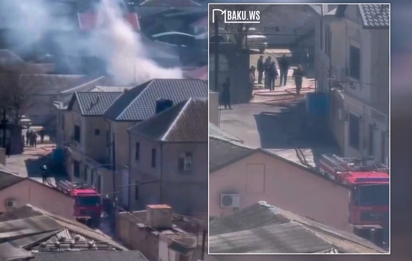 Xırdalanda yarımtikilidə YANĞIN