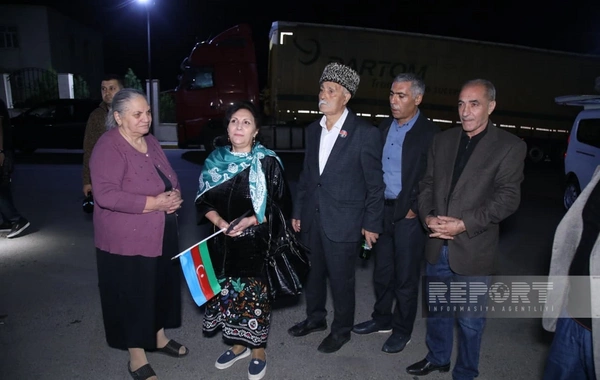 Növbəti köç karvanı Kəlbəcər şəhərinə çatıb