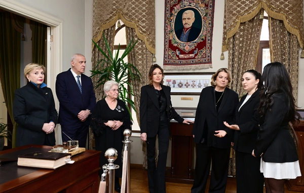 Mehriban Aliyeva visited the Mirza Fatali Akhundzade Museum of Azerbaijani Culture in Tbilisi