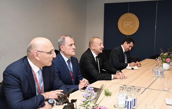 Ilham Aliyev met with the President of Ukraine in Copenhagen