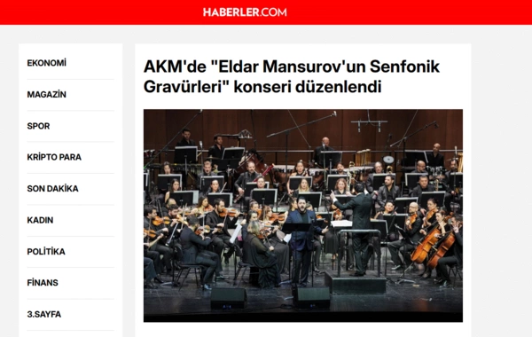 Türkiyə mətbuatı Eldar Mansurovdan yazdı