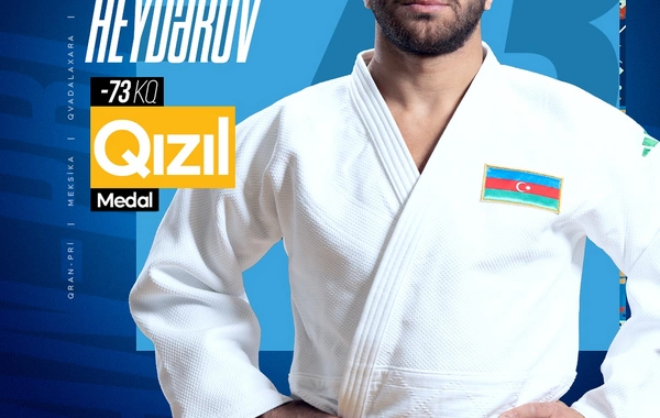 Azərbaycan cüdoçuları Qran-pridə 2 qızıl, 1 bürünc medal qazanıblar