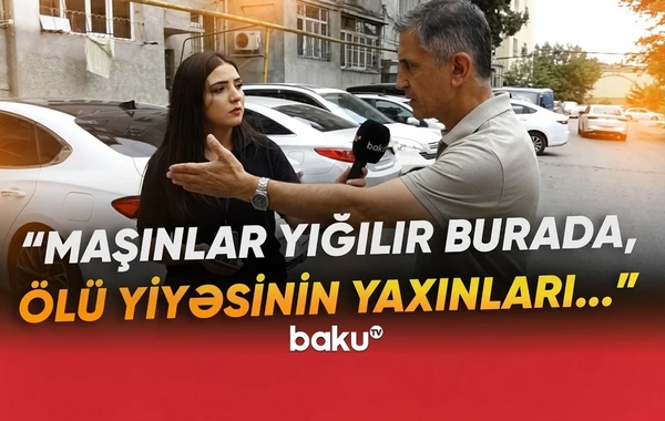 Beş binanın sakinlərindən şikayət: Əziyyət çəkirik!