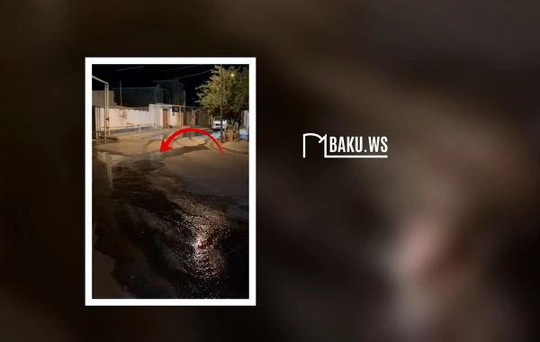 İçməli suyun yola axması problemi ilə bağlı hərəkətə keçildi