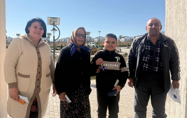 Növbəti köç karvanı Ağdam rayonunun Xıdırlı kəndinə çatıb