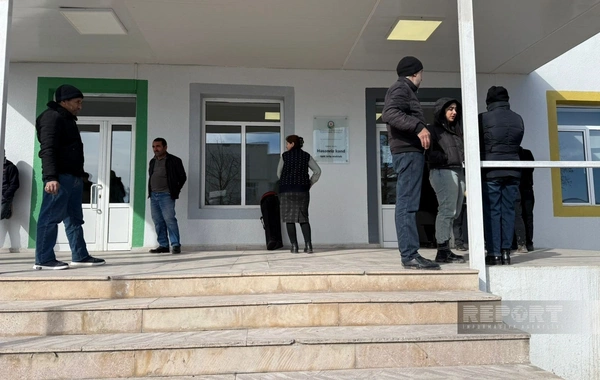 Növbəti köç karvanı Həsənriz kəndinə çatıb, açarlar təqdim edilib