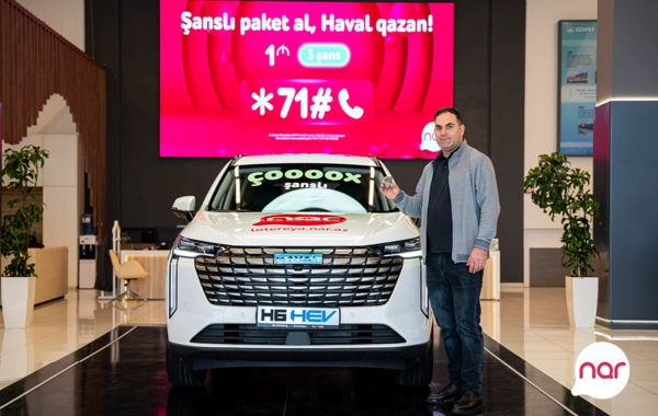 В лотерее Nar разыгран второй автомобиль – Эмоции растут!