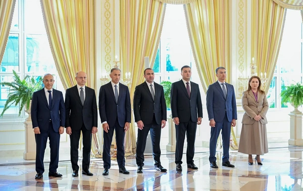 İlham Əliyev Birləşmiş Ərəb Əmirliklərinin milli təhlükəsizlik müşavirini qəbul edib