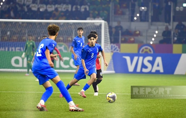 Azərbaycan komandası FIFA U-15 dünya çempionatına böyükhesablı qələbə ilə başlayıb