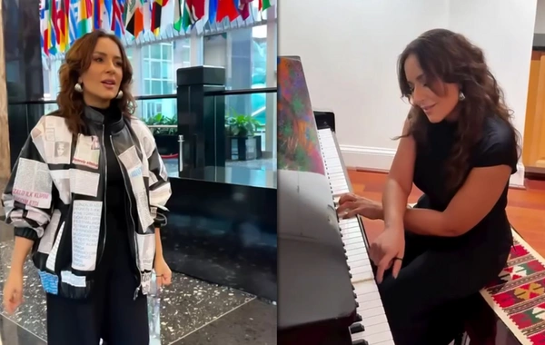 Tünzalə Ağayeva Amerika Birləşmiş Ştatlarında "Gülbahar" əsərini ifa etdi