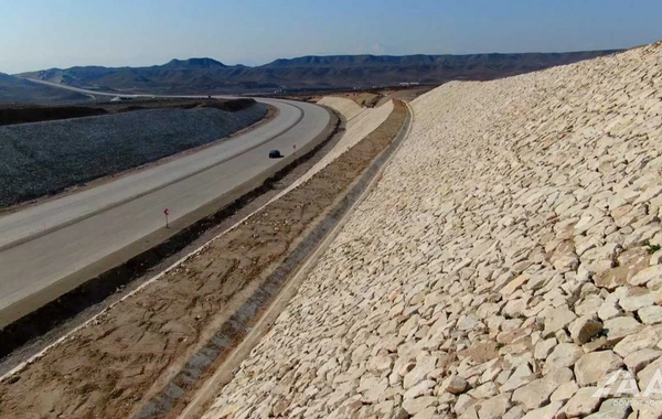 Horadiz–Cəbrayıl–Zəngilan–Ağbənd yolunun tikintisi 95 % icra olunub