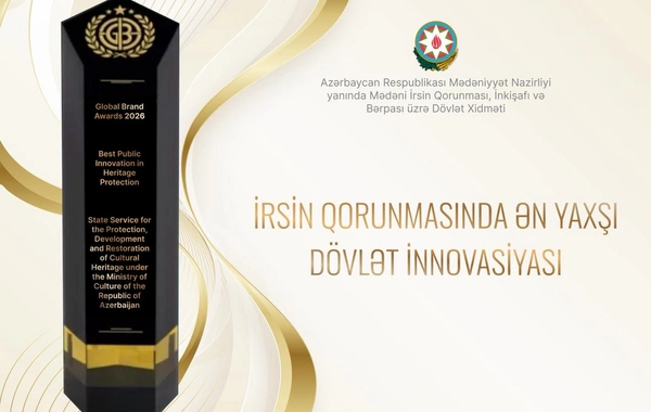 Azərbaycan mədəni irs sahəsində qlobal innovasiya liderləri sırasında yer aldı