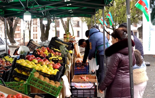 Xankəndidə "Kənddən Şəhərə" Novruz yarmarkası keçirilir