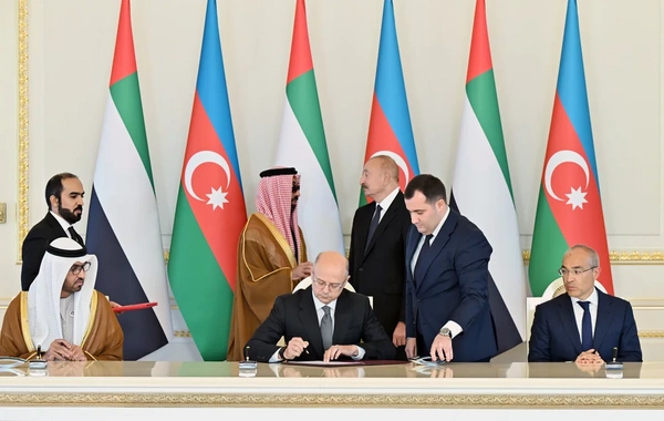 İlham Əliyev Birləşmiş Ərəb Əmirliklərinin milli təhlükəsizlik müşavirini qəbul edib