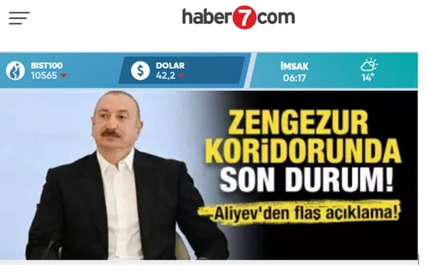 Турецкие СМИ широко освещают участие Ильхама Алиева в заседании глав государств Центральной Азии в Ташкенте