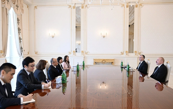 Prezident İlham Əliyev Asiya İnkişaf Bankının nümayəndə heyətini qəbul edib