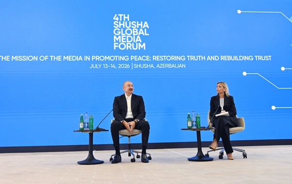 İlham Əliyevin iştirakı ilə IV Şuşa Qlobal Media Forumunun açılış mərasimi keçirilir