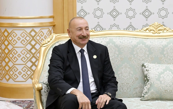 İlham Əliyevin İran Prezidenti ilə görüşü keçirilib