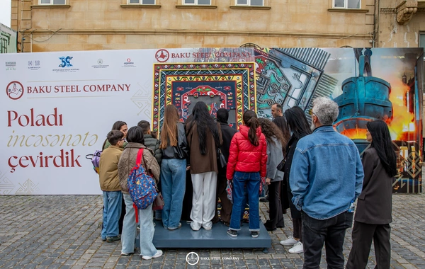 Baku Steel Company Xalça Festivalında polad sənətini təqdim etdi