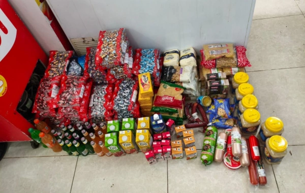 Bu marketdə 87 kq-a yaxın vaxtı keçmiş ərzaq aşkarlanıb