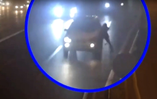 Моменты наезда на пешеходов в Баку попали на видео